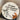 Кръгла бяла торта с рисунка и надпис '26 years since mom found you in THE bin'
